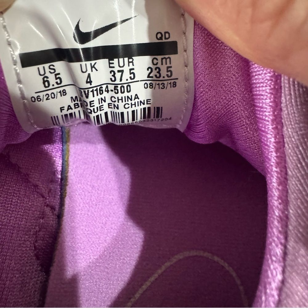NEW NIKE Air Huarache running purple sneakers 6.5 - Picture 7 of 8